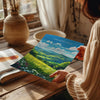 Malvern Hills Travel Print Wall Art, Malvern Hills Travel Poster, English Countryside Art Gift, Wall Art Print