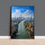 Bangkok Print Wall Art, Bangkok Travel Poster, Thailand Wall Art, Bangkok Art Lovers Gift, Thailand Gift