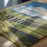 Ribblehead Viaduct Poster, Yorkshire Dales Wall Art, Settle Carlisle Railway Print, England Travel Poster, Ribblehead Gift