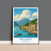 Bellagio Lake Como Travel Print | Pearl of the Lake, Italy Wall Art