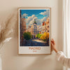 Madrid Travel Wall Art, Spain Print, Madrid Art Gift, Traveller Gift Art Poster, Holiday Gift