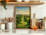 Windsor Great Park Poster, Long Walk Wall Art, Windsor Castle Print, Berkshire Travel Poster, Windsor Gift