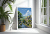 Kettlewell Travel Poster Wall Art, Travel Print of Kettlewell, Kettlewell Art Print, North Yorkshire Wall Print, Yorkshire Art Lovers Gift