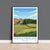 Northumberland Travel Print, Travel Poster of Northumberland Countryside, Hadrians Wall, England, Housesteads Fort Art, Wall Art Print