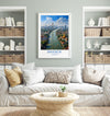 Bangkok Poster Wall Art, Bangkok Travel Print, Thailand Wall Art, Bangkok Art Lovers Gift, Thailand Gift