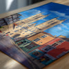Lincoln Travel Print Wall Art, Travel Poster of Lincoln Cathedral, England, Lincolnshire Art Lovers Gift, Travel Art Gift