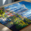 Jakarta Travel Poster, Travel Print of Jakarta, Indonesia, Jakarta Art Lovers Gift, Wall Art Decor Print Gift