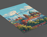 Berlin Travel Poster Wall Art, Travel Print of Berlin, Berlin Art Lovers Gift, Germany Art Gift NQ Media Designs