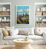 Berlin Travel Poster Wall Art, Travel Print of Berlin, Berlin Art Lovers Gift, Germany Art Gift NQ Media Designs