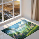 Cotswolds Landscape Travel Poster Wall Art, Travel Print of Cotswolds, Cotswolds Art Lovers Gift, English Countryside NQ Media Designs