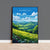 Malvern Hills Travel Print Wall Art, Malvern Hills Travel Poster, English Countryside Art Gift, Wall Art Print