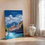 Innsbruck Wall Art Travel Print, Travel Poster of Innsbruck, City Poster, Innsbruck Art Gift, Austria Art Travel Lovers Gift NQ Media Designs