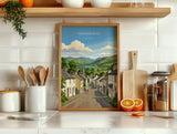 Hawkshead Poster, Lake District Wall Art, Cumbria Print, England Travel Poster, Hawkshead Gift