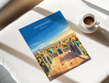 Samarkand Uzbekistan Travel Print, Registan Square Wall Art, Silk Road Print, Central Asia Travel Poster, Islamic Architecture Decor