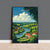 Berkshire Travel Print Wall Art, Berkshire Travel Poster, English Countryside Art Gift, Wall Art Print