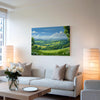 Surrey Hills Landscape Travel Poster Wall Art, Surrey Hills Travel Print, English Countryside Art Gift, Wall Art Print