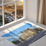 Leeds City Art Print, Leeds City Square, West Yorkshire Landscape Poster, England UK City Travel Decor NQ Media Designs