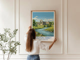 Bolton Abbey Travel Print | Yorkshire Dales Priory, England Wall Art