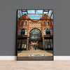 Leeds Travel Wall Art Poster, Travel Print of Leeds, West Yorkshire Wall Print, English City Art Gift NQ Media Designs