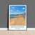 Bognor Regis Travel Poster Wall Art, Travel Print of Bognor Regis, West Sussex, English Seaside Town Art, England Art Gift