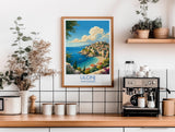 Ulcinj Travel Print | Old Town, Montenegro Wall Art