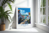 Lyme Regis Travel Print, Travel Poster of Lyme Regis, England, Dorset Art, Lyme Regis Art Lovers Gift, Wall Art Print NQ Media Designs