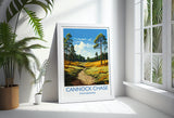 Cannock Chase Travel Print, Travel Poster of Cannock Chase, England, Staffordshire Art, Cannock Chase Art Lovers Gift, Wall Art Print NQ Media Designs