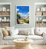 Puglia Travel Print Wall Art, Travel Poster of Puglia, Puglia Art Lovers Gift, Italy, Italy Art Gift NQ Media Designs