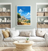 Puglia Travel Poster Wall Art, Travel Print of Puglia, Puglia Art Lovers Gift, Italy, Italy Art Gift NQ Media Designs