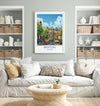 Brixton Travel Print, Travel Poster of Brixton, London Poster, Brixton Art Gift, London Art Lovers UK Travel Gift