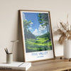 Pine Valley Travel Print, Travel Poster of Pine Valley Golf Course, Pine Valley Art Lovers Gift, New Jersey USA art, Birthday Gift