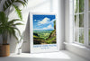 North York Moors Travel Poster Wall Art, Travel Print of North Yorkshire Moors, England, North York Moors Art Lovers Gift, Travel Art Gift