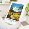 Cannock Chase Travel Print, Travel Poster of Cannock Chase, England, Staffordshire Art, Cannock Chase Art Lovers Gift, Wall Art Print
