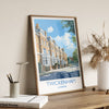 Twickenham Travel Print, Travel Poster of Twickenham, London,England, London Art Lovers Gift, Wall Art Print
