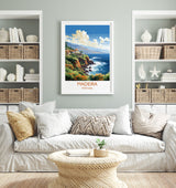 Madeira Travel Print Wall Art, Travel Poster of Madeira , Madeira Art Print, Portugal Wall Print, Madeira Art Lovers Gift NQ Media Designs
