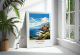 Madeira Travel Print Wall Art, Travel Poster of Madeira , Madeira Art Print, Portugal Wall Print, Madeira Art Lovers Gift NQ Media Designs
