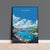Salcombe Travel Poster, Travel Print of Salcombe, England, Devon Art, Salcombe Art Lovers Gift, Wall Art Print
