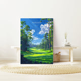 Augusta National Travel Poster, Travel Print of Augusta National Golf Course, Masters Poster, Augusta National Art Lovers Gift, USA Gift NQ Media Designs