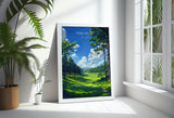 Pine Valley Travel Poster, Travel Print of Pine Valley Golf Course, Pine Valley Art Lovers Gift, New Jersey USA art, Birthday Gift NQ Media Designs