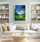 Pine Valley Travel Poster, Travel Print of Pine Valley Golf Course, Pine Valley Art Lovers Gift, New Jersey USA art, Birthday Gift NQ Media Designs