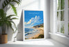 Newport Beach Travel Poster, Travel Print of Newport Beach, California, Newport Beach Art Lovers Gift, USA Gift, Wall Art Print