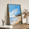 Newport Beach Travel Poster, Travel Print of Newport Beach, California, Newport Beach Art Lovers Gift, USA Gift, Wall Art Print