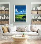 St Andrews Travel Poster Wall Art, Travel Print of St Andrews, Scotland, St Andrews Golf Art Lovers Gift, St Andrews Gift NQ Media Designs