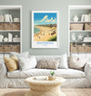 Southwold Travel Print, Travel Poster of Southwold , Southwold Art Lovers Gift, Suffolk Coast Wall Art