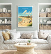 Southwold Travel Poster, Travel Print of Southwold, Southwold Art Lovers Gift, Suffolk Coast Wall Art
