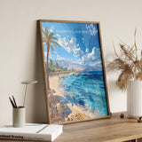 Sharm El-Sheikh Travel Poster, Travel Print of Sharm El-Sheikh, Egypt Art Lovers Gift, Sharm El-Sheikh Wall Art NQ Media Designs