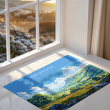 Yorkshire Dales Landscape Travel Poster Wall Art, Travel Print of Yorkshire Dales, Yorkshire Dales Art Lovers Gift, English Countryside NQ Media Designs