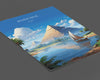 River Nile Travel Poster, Travel Print of River Nile, Egypt Art Lovers Gift, River Nile Wall Art