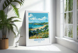 Abersoch Travel Print Wall Art, Abersoch Travel Poster, Wales, Welsh Art, Abersoch Art lovers Gift, Wall Art Print NQ Media Designs