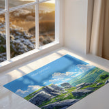 Peak District Landscape Travel Poster Wall Art, Travel Print of Peak District, Peak District Art Lovers Gift, English Countryside NQ Media Designs